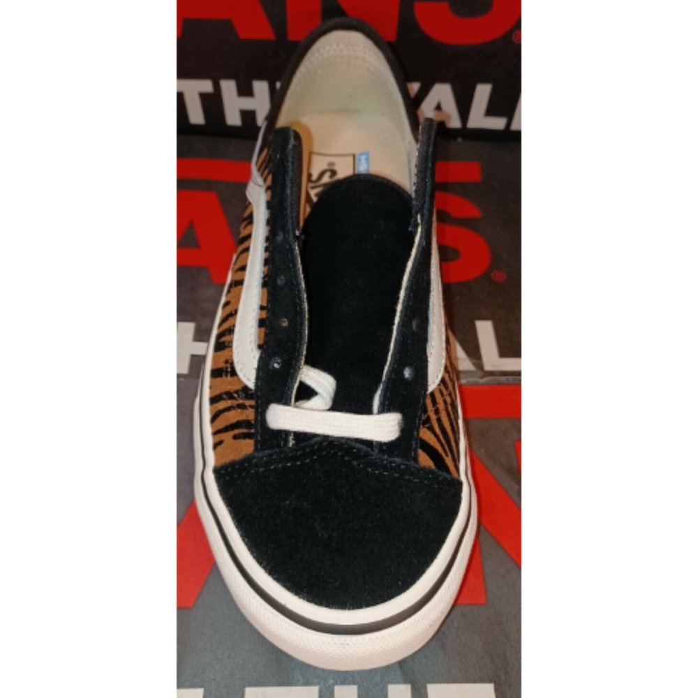 Vans Style 36 Decon Sf (Animal Stripes) Black Marshmallow Women's 10 VNOA5HYR9ZY - Picture 5 of 13